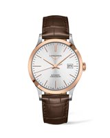 Orologio Longines Uomo Record in Acciaio L28215722 - L28215722